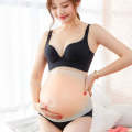 Silicone Fake Belly Pregnant Woman Surrogacy Photo Actor Performance, Size:8-10 Months Twins(Comp...