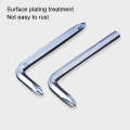 10pcs Screwdriver Hexagonal Wrench Scooter Repair Tools Cross Bit, Specification:6mm, Material:A3...