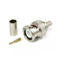 5pcs Cold Pressed BNC Plug Wiring Head, Specification: 58