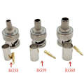 5pcs Cold Pressed BNC Plug Wiring Head, Specification: 59