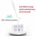 Table Lamp Converter Creative Smart Socket USB Multi-function Plug Strip with Adjustable Table La...