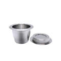 Reusable Stainless Steel Coffee Capsules with Multiple Filling Coffee Filters(Silver)