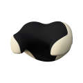 U-shaped Car Headrest Car Memory Foam Neck Pillow(Apricot Black)