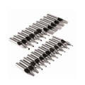 22 PCS Stainless Steel Tattoo Nozzle Tips Set Round Diamond Magnum Mixed Tattoo Tips For Tattoo S...