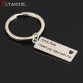 Fashion Keyring Gifts Engraved Drive Safe I Need You Here With Me Keychain Couples Boyfriend Girl...