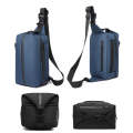 Ozuko 9292S Outdoor Men Chest Bag Sports Waterproof Shoulder Messenger Bag with External USB Char...