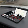 Car Interior Car Multifunctional Instrument Panel Storage Pad Car Phone Bracket Anti-slip Pad Wit...