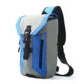 Ozuko 9334 Men Outdoor Multifunctional Waterproof Messenger Bag with External USB Charging Port(S...
