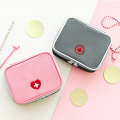 Cute Heart Mini Medicine Bag First Aid Emergency Kits Organizer Outdoor Household Pill Bag, Size:...