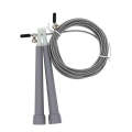 Steel Wire Skipping Skip Adjustable Fitness Jump RopeLength: 3m(Grey)