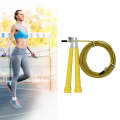Steel Wire Skipping Skip Adjustable Fitness Jump RopeLength: 3m(Yellow)