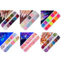 2 PCS Nail Art Butterfly Laser Symphony Sequins, Specification:11
