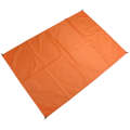 Outdoor Portable Waterproof Picnic Camping Mats Beach Blanket Mattress Mat 100cm*140cm(Orange)