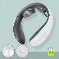 Cervical Massager Electromagnetic Pulse Heating Neck Protector, Style:Charging
