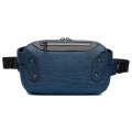 Ozuko 9360 Outdoor Waterproof Men Sports Waist Bag Messenger Bag with External USB Charging Port(...