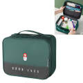 Thickened Large-Capacity Multifunctional Medicine Box Family Portable Storage Bag(Green)