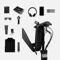 For Xiaomi No.9 Electric Scooter PU Leather Waterproof EVA Hard Shell Bag Electric Folding Car Fr...