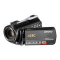 ORDRO AC5 4K HD Night Vision WiFi 12X Optical Zoom Digital Video DV Camera Camcorder, Style:Stand...