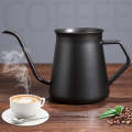 Stainless Steel Hand Punch Pot Hanging Ear Pot Coffee Pot Thickened Mini Pot Teflon Thin Mouth Po...