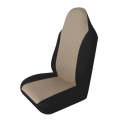 Universal Car Seat Cover Durable Automotive Double Mesh Covers Cushion Car Seat Protector(Beige)