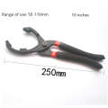 10 Inch Car Repairing Oil Filter Wrench Plier Disassembly Dedicated Clamp Filter Grease Wrench Sp...
