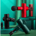 Fascia Gun Pocket Electric Shock Gun  Muscle Massage Gun, Specification: MiniB (Black)
