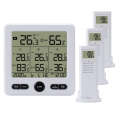 Three Dragged Multi-Function Wireless Thermometer And Hygrometer Indoor And Outdoor High-Precisio...