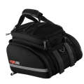 CBR Bike Hard Shell Shelf Bag Travel Bag Bicycle Hard Shell Shoulder Bag(Black)