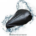 2pcs Bicycle Saddle Waterproof Cover Bicycle Seat PVC Waterproof Seat Cover Hot Pressed Rain Cove...