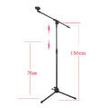 ML02  Live Microphone Lift Stand Floor Microphone Stand Stage Performance Vertical Tripod