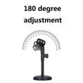 2 PCS Desktop Microphone Stand Desktop Multifunctional Live Microphone Stand with Lifting (ZM-02)