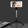 XT10 Bluetooth Tripod Selfie Stick Live Mobile Phone Holder(Black)
