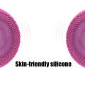 Electric Silicone Facial Cleanser Blackhead Pore Cleaner(Pink)