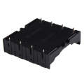 10 PCS Pin-type Power Battery Shrapnel Slot Storage Case Box Holder For 4 x 18650 Battery