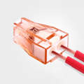 10 PCS 602A Wire Quick Connector Terminal Block Plug-In Parallel Splitter Crimp Cap Copper Insula...