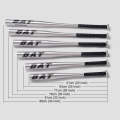 Aluminium Alloy Baseball Bat Of The Bit Softball Bats, Size:25 inch(63-64cm)(Black)