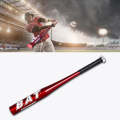 Aluminium Alloy Baseball Bat Of The Bit Softball Bats, Size:28 inch(70-71cm)(Red)