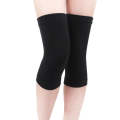 Thin Nylon Stockings Joint Warmth Sports Knee Pads, Specification: M (Black)