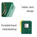 SHC-S03 USB Desktop Leafless Outdoor Sports Portable Lazy Hanging Neck Fan, Colour: Yellow