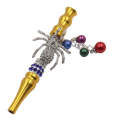 Metal Pipe Hookah Nozzle With Diamond Pendant(Spider)