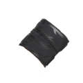 Sports Breathable Leather Wristband Fitness Anti-Sprain Compression Strap (Black)
