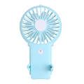 P9 Mobile Phone Holder Mini Fan Outdoor Children Hanging Neck USB Fan(Blue)