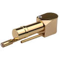 Metal Brass Pipe Golden Removable Small Pipe