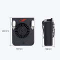 W920 Hanging Waist Hanging Neck Small Fan Outdoor Portable Handheld Usb Charging Turbine Cycle Fa...
