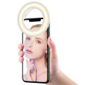 Mobile Phone Live Selfie Light LED Beauty Ring Fill Light(White)