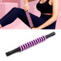 Wolf Tooth Stick Hand-Held Fascia Stick Leg Muscle Relaxation Roller Yoga Fitness Supplies(Purple)