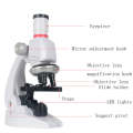Early Education Biological Science 1200X Microscope Science And Education Toy Set For Children S
