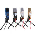 SF-666 Computer Voice Microphone With Adapter Cable Anchor Mobile Phone Video Wired Microphone Wi...