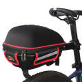 West Biking  Bicycle Shelf Mountain Road Bike Big Capacity Bag Riding Shelf Hard Shell Tail Bag  ...
