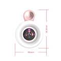 Mobile Phone Macro Lens Beauty Makeup Selfie Light(Pink)